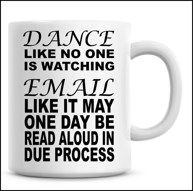 AD2 Dance like no one is watching Email due process