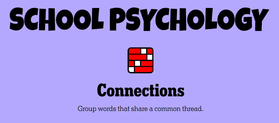school psych connections web page