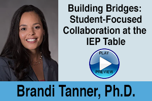 Building Bridges Student Focused Collaboration at the IEP Table